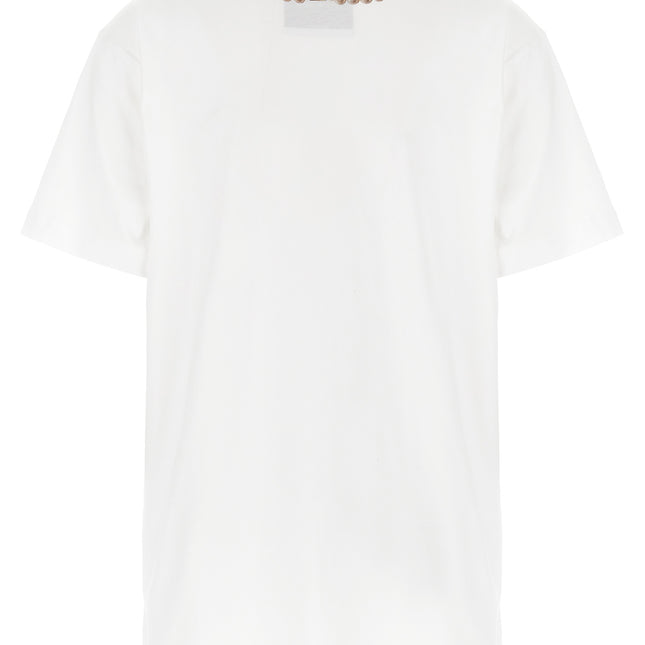 Moschino White Cotton T-Shirt