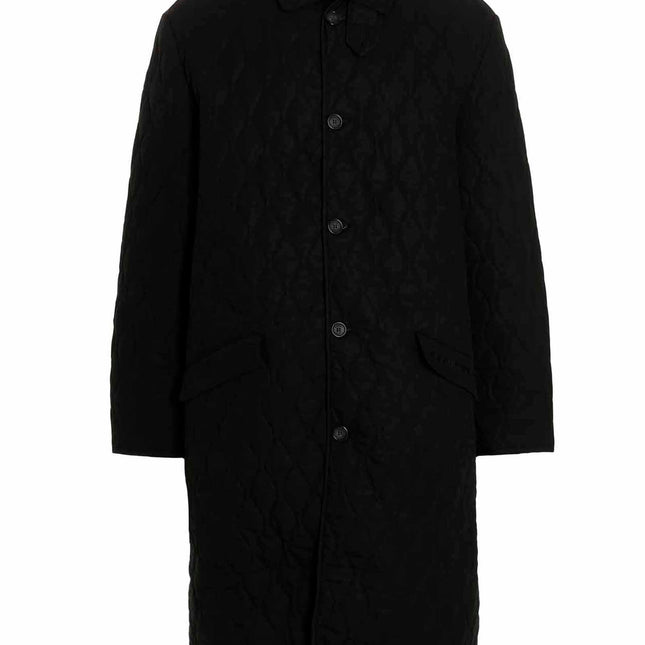 VTMNTS Black Cotton Coat