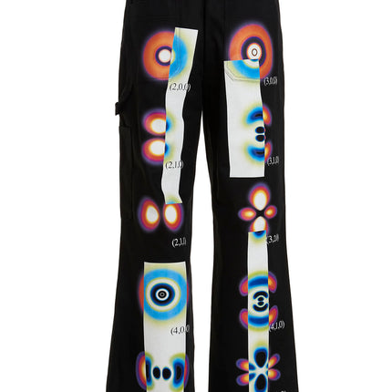 MSFTSrep Black Cotton Casual Pants