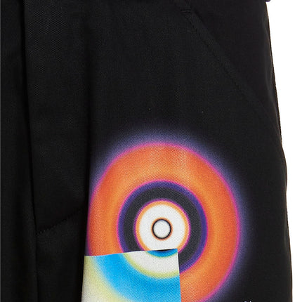 MSFTSrep Black Cotton Casual Pants