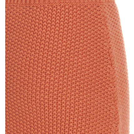Chloé Orange Cashmere Mini Skirt