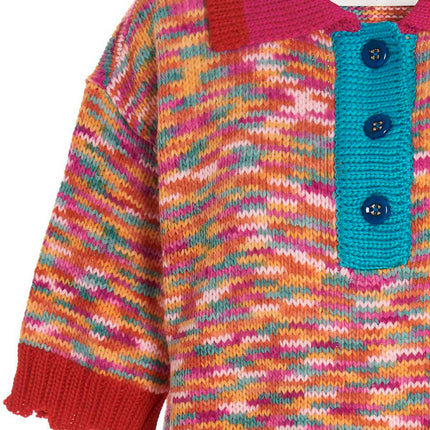 Andersson Bell Multicolor Marabou Polo Shirt