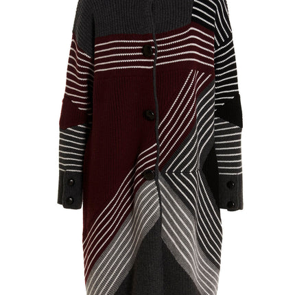 Stella McCartney Multicolor Virgin Wool Coat