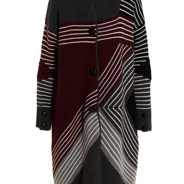 Stella McCartney Multicolor Virgin Wool Coat