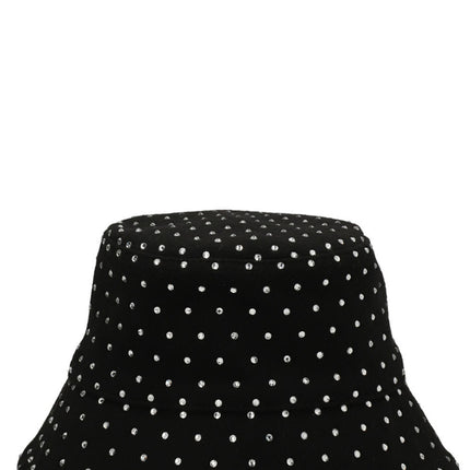 RUSLAN BAGINSKIY Black Wool Bucket Hat