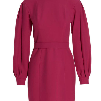Giovanni Bedin Fuchsia Viscose Short Dress