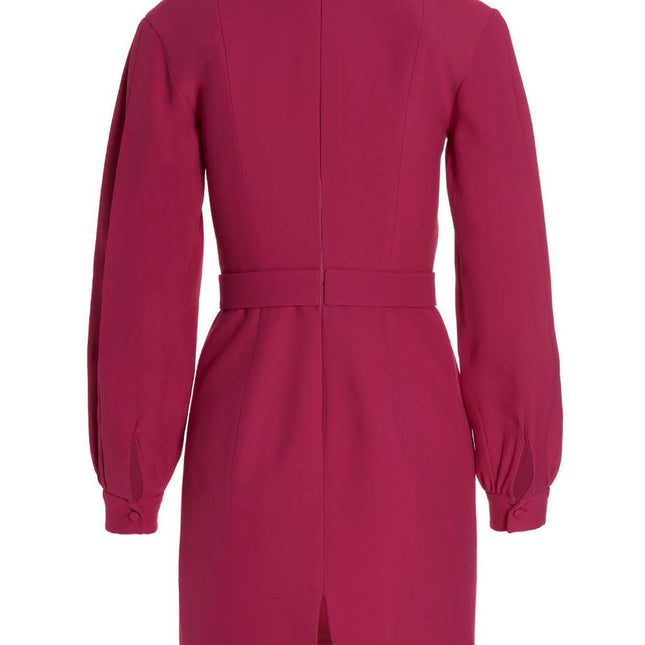 Giovanni Bedin Fuchsia Viscose Short Dress