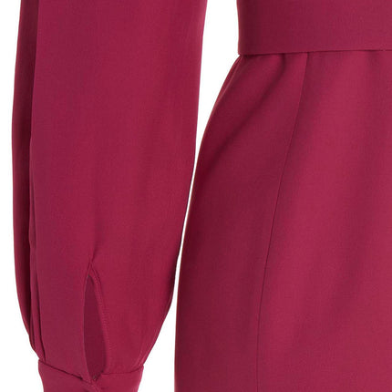 Giovanni Bedin Fuchsia Viscose Short Dress