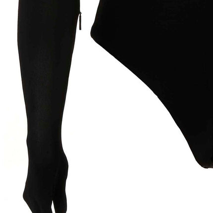 Ambush Black Viscose Bodysuit