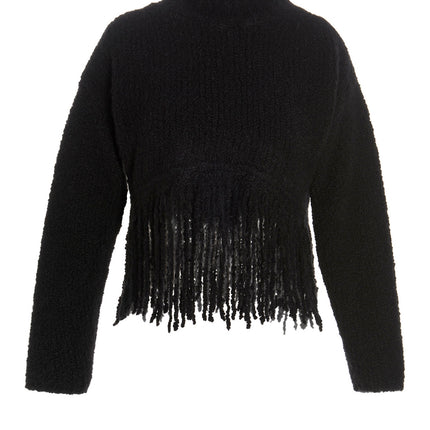 MIXIK Black Cashmere Cardigan