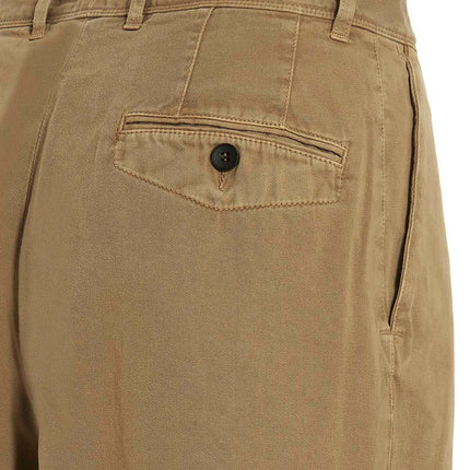 INCOTEX RED X FACETASM Beige Cotton Casual Pants