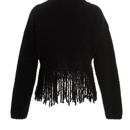 MIXIK Black Cashmere Cardigan