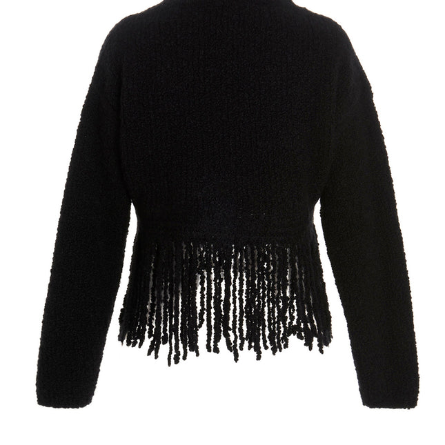 MIXIK Black Cashmere Cardigan
