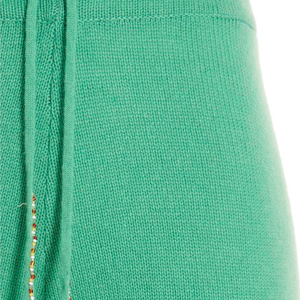 MIXIK Bicolor Cashmere Casual Pants