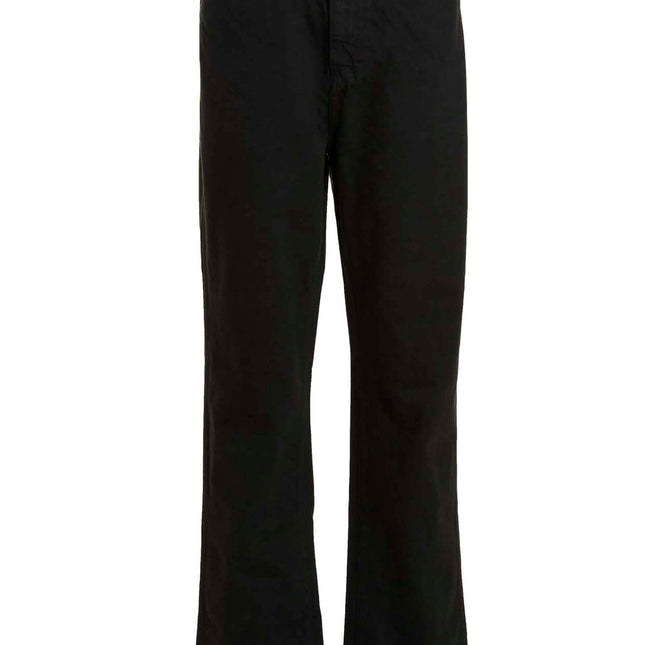Objects IV Life Gray Cotton Straight-Leg Jeans