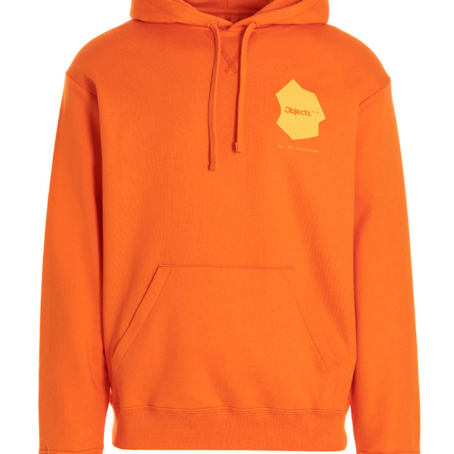 Objects IV Life Orange Cotton Sweatshirt
