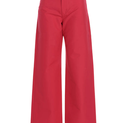 Wandler Fuchsia Cotton Casual Pants