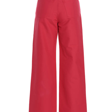 Wandler Fuchsia Cotton Casual Pants
