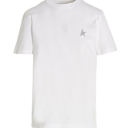 Golden Goose White Cotton T-Shirt