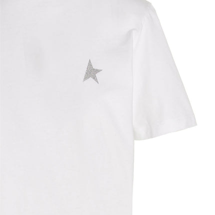 Golden Goose White Cotton T-Shirt