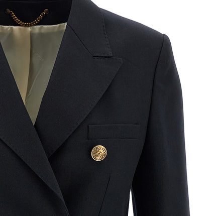 Golden Goose Blue Polyester Blazer