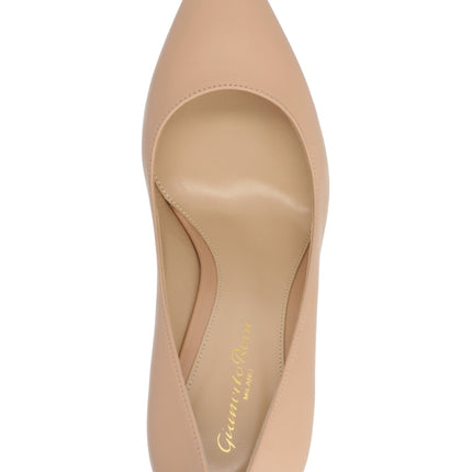 Gianvito Rossi Beige Calfskin High Heel Pumps