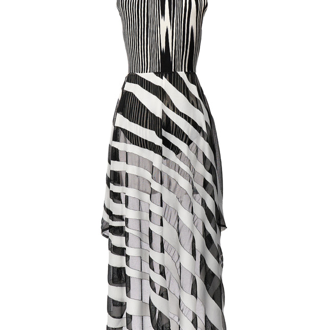 Missoni Bicolor Viscose Bodysuit