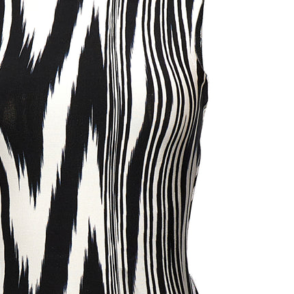 Missoni Bicolor Viscose Bodysuit