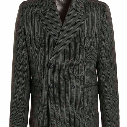 VTMNTS Black Virgin Wool Blazer