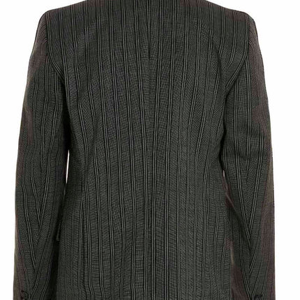 VTMNTS Black Virgin Wool Blazer