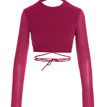 The Andamane Fuchsia Silk Shirt