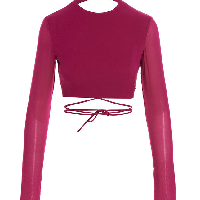 The Andamane Fuchsia Silk Shirt