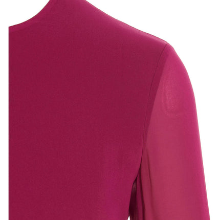 The Andamane Fuchsia Silk Shirt