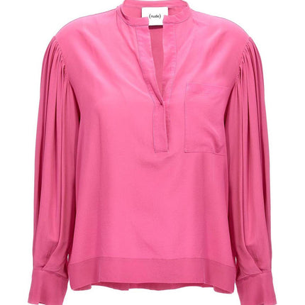 NUDE Multicolor Silk Blouse