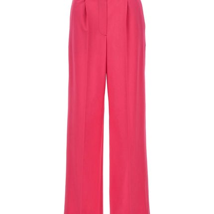 MSGM Fuchsia Virgin Wool Pants