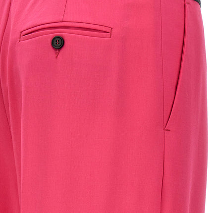 MSGM Fuchsia Virgin Wool Pants