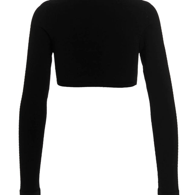 Dsquared² Black Viscose Cardigan
