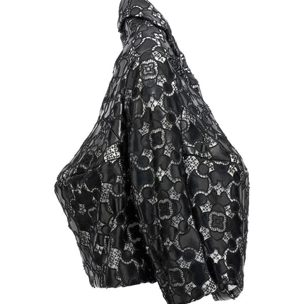 Comme Des Garçons Bicolor Polyethylene Leather Jacket
