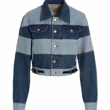 Andersson Bell Blue Cotton Denim Jacket
