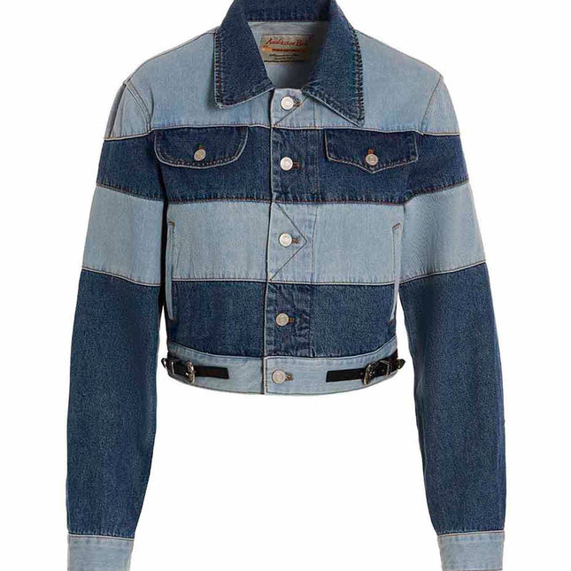 Andersson Bell Blue Cotton Denim Jacket