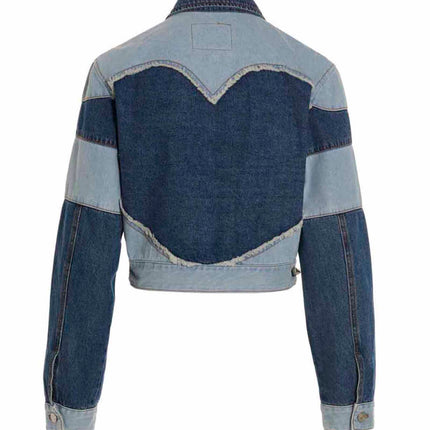Andersson Bell Blue Cotton Denim Jacket