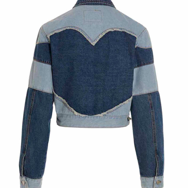 Andersson Bell Blue Cotton Denim Jacket