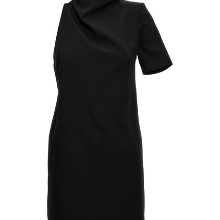 Sportmax Black Viscose Short Dress