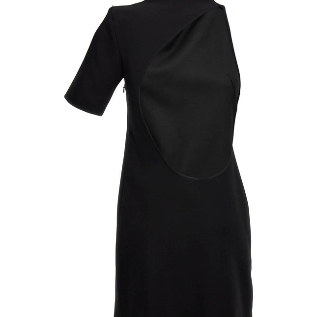 Sportmax Black Viscose Short Dress