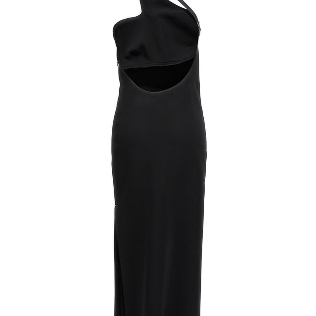 Sportmax Black Viscose Long Skirt