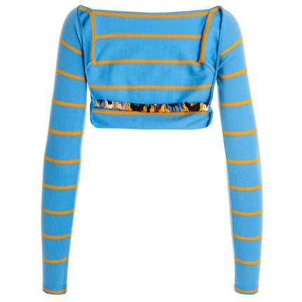 Emilio Pucci Blue Wool Cardigan