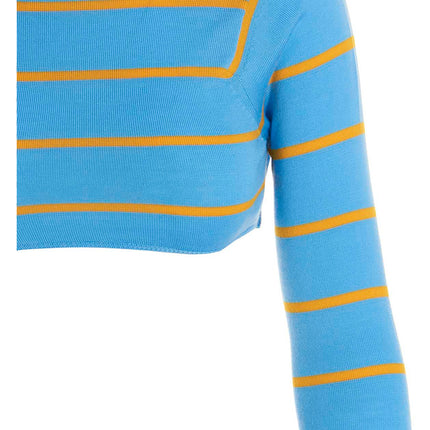 Emilio Pucci Blue Wool Cardigan