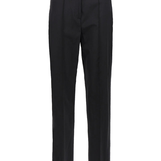 Nensi Dojaka Black Virgin Wool Pants