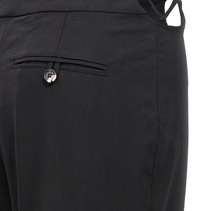 Nensi Dojaka Black Virgin Wool Pants