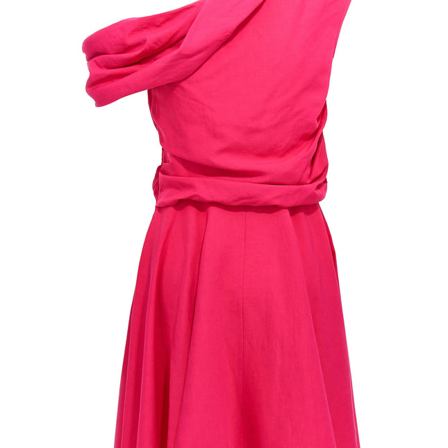 ROCHAS Fuchsia Viscose Short Dress